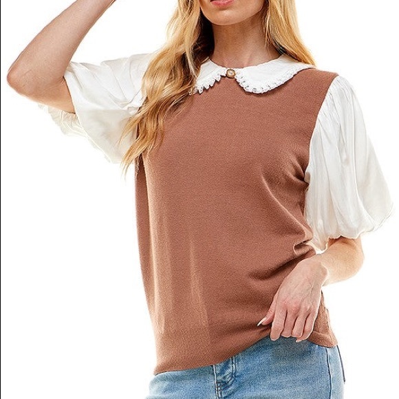 Pearl & Champagne Top - Picture 3 of 6